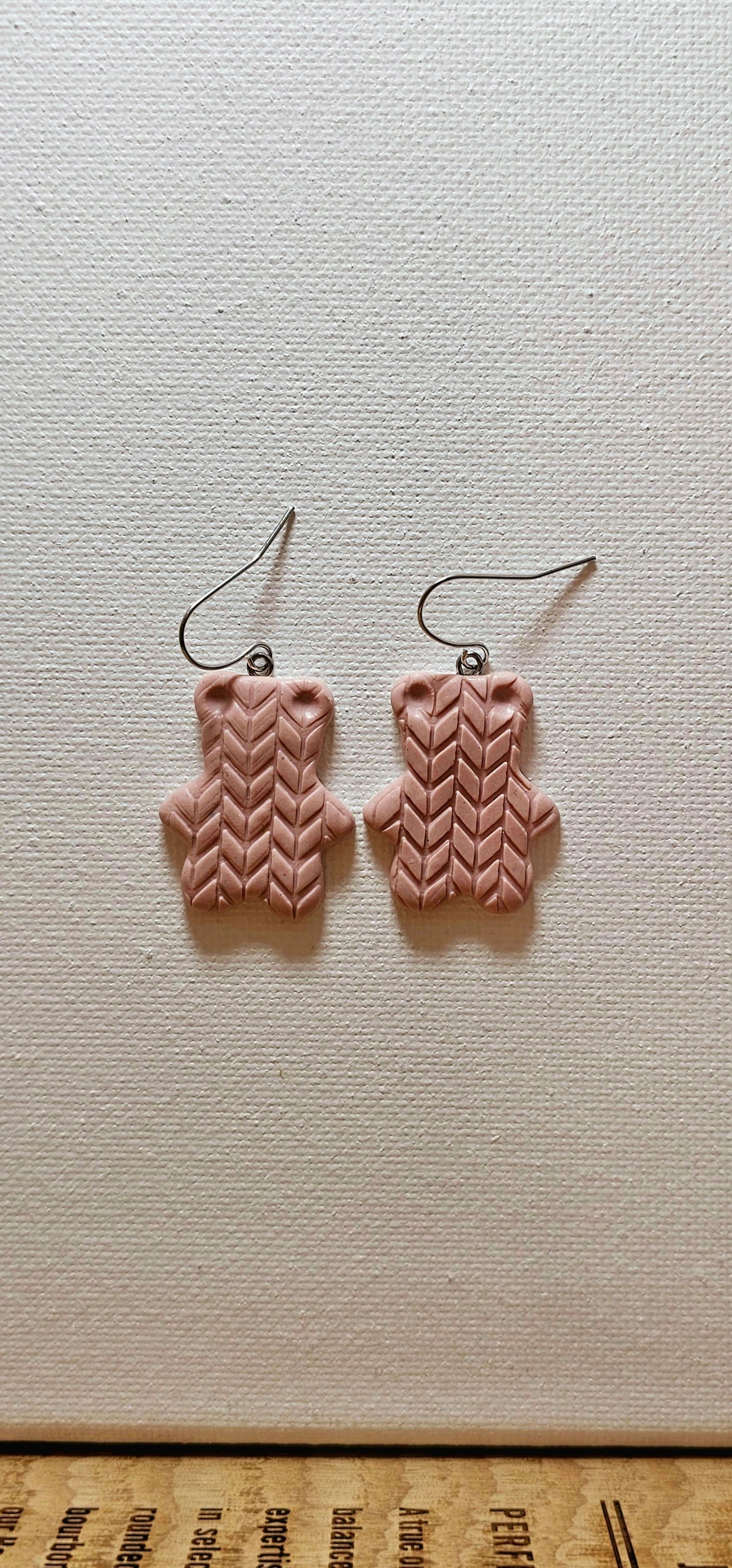 Pink Kitted cozy bear