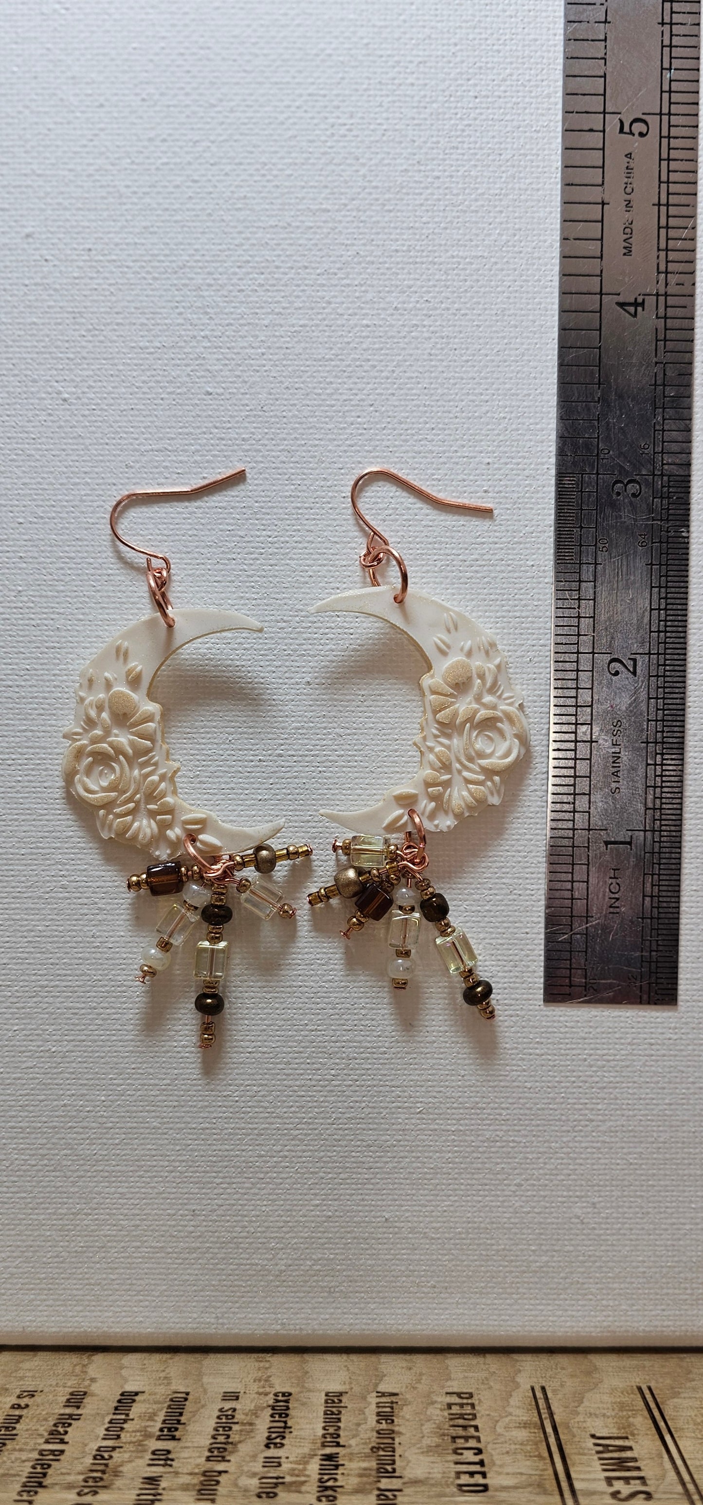 Imprinted Cream Crescent