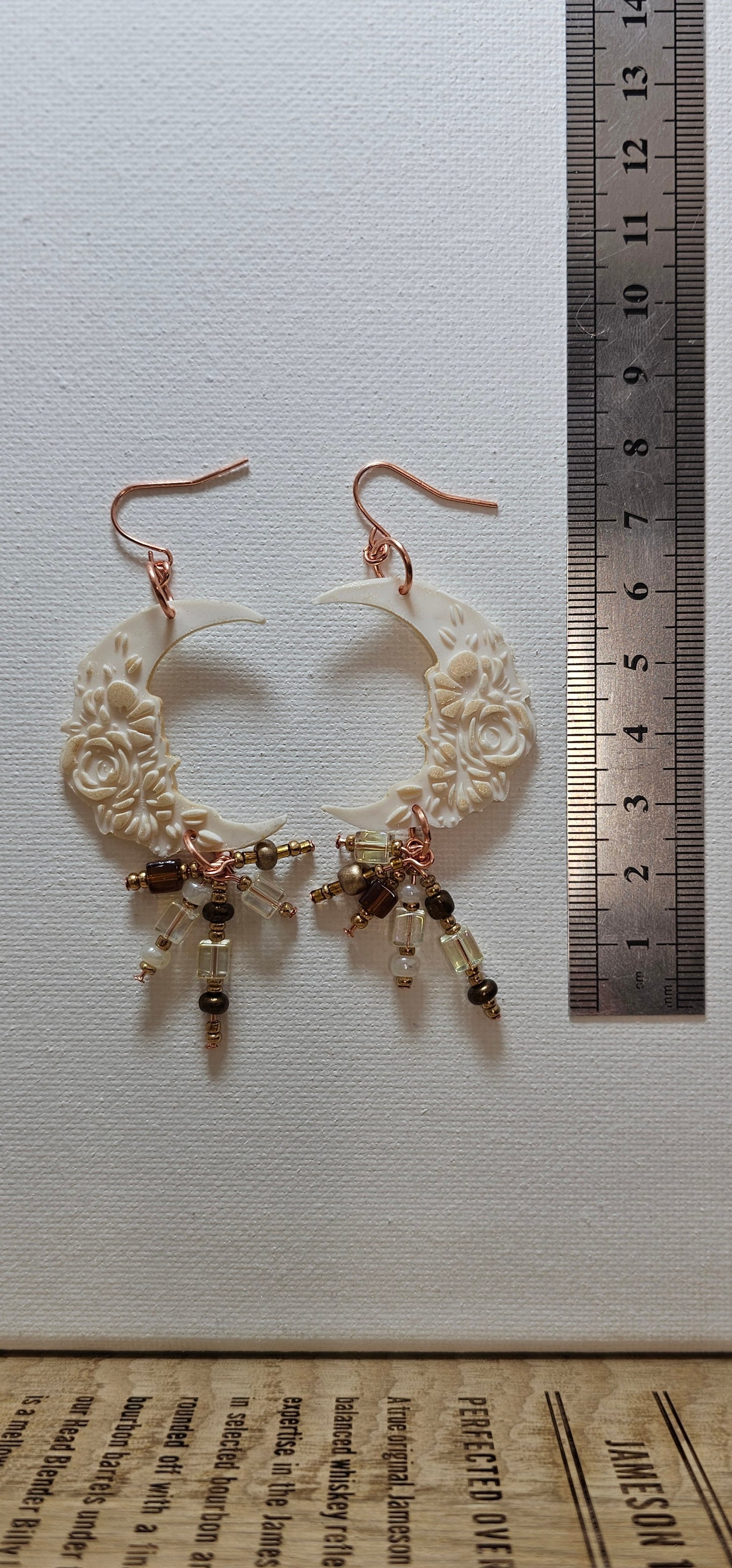 Imprinted Cream Crescent