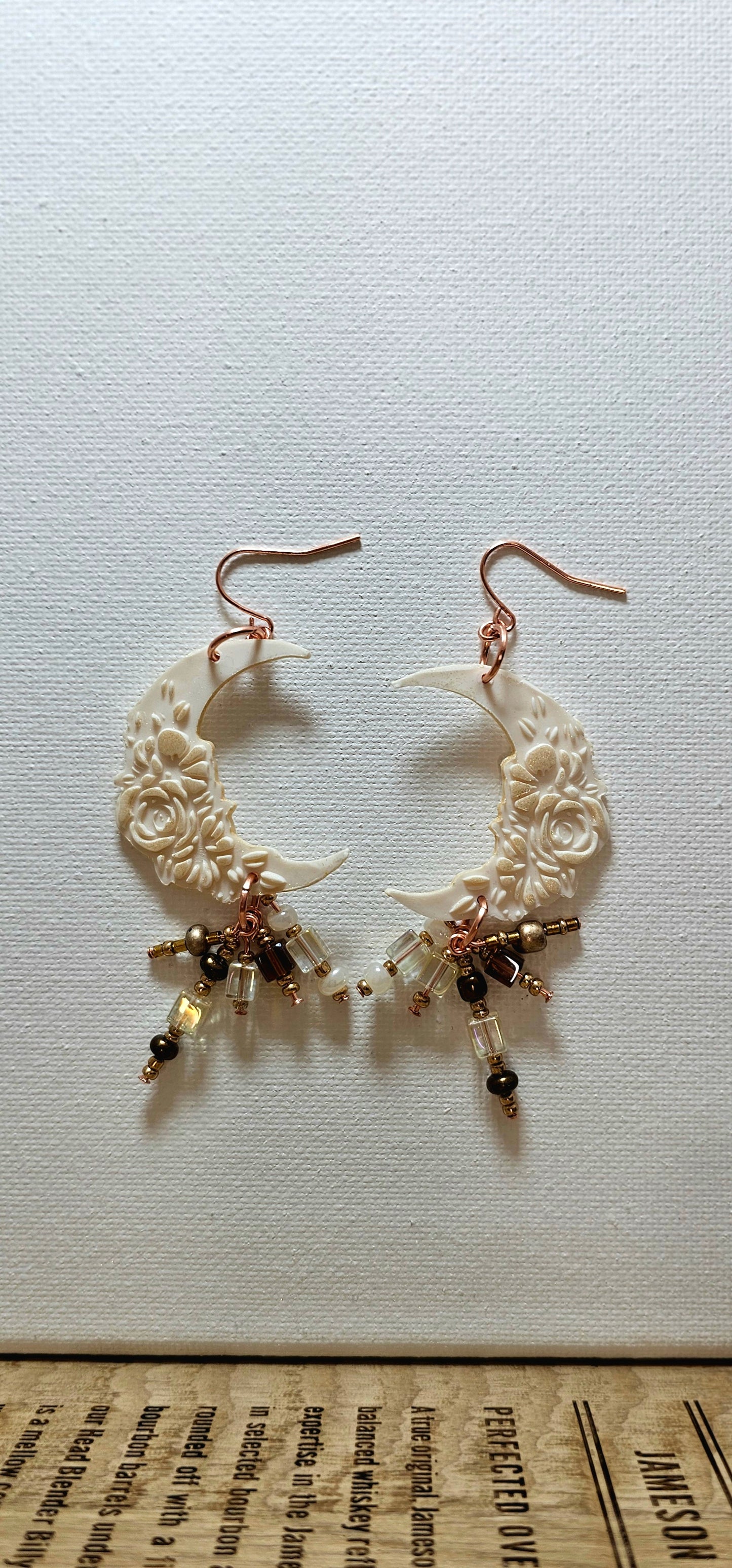 Imprinted Cream Crescent