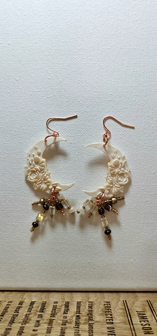 Imprinted Cream Crescent
